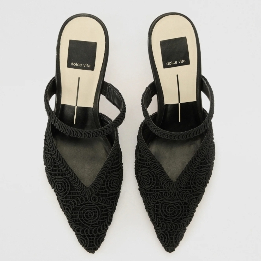 🖤🔹️Dolce Vita 🔹️Black Onyx KASSY Heels - Picture 5 of 6